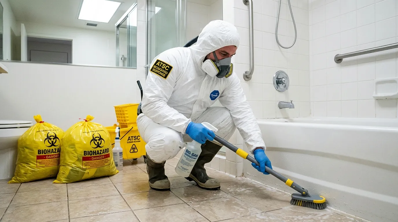 Decontamination equipment deployed for Blood Cleanup in Unionville